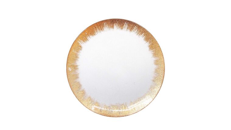 Selene Copper Round Charger Plate | Rental