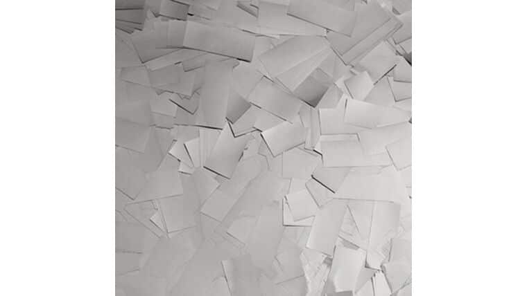 Silver Metallic Confetti (1 LB) | Rental