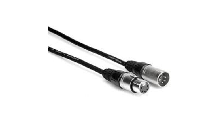 5-Pin – 100′ – 5 Pin DMX Extension Cable | Rental