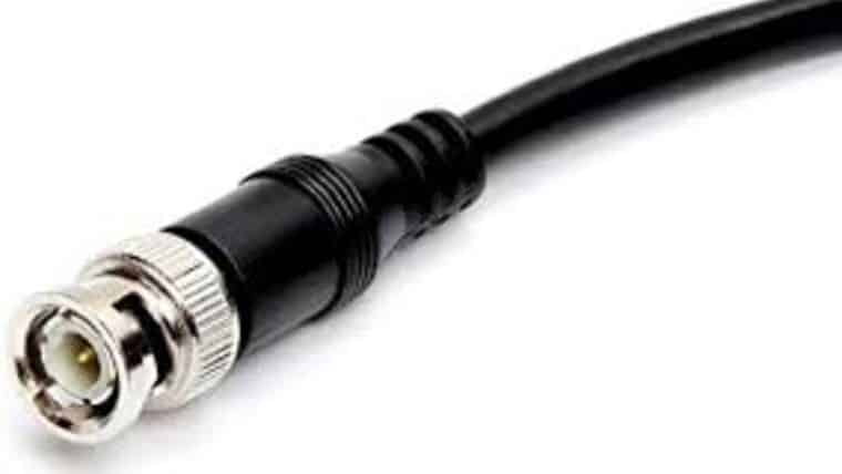 BNC Cable – 12′ Black 1 Wire | Rental