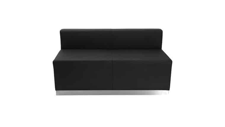 Alon Black Loveseat | Rental