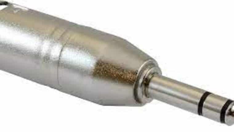 Adapter – XLR Male to 1/4″ Male TRS Adapter Gender Changer – XLR-M to 6.3mm Stereo Coupler Adapter | Rental Adapter – XLR Male to 1/4″ Male TRS Adapter Gender Changer – XLR-M to 6.3mm Stereo Coupler Adapter | Rental