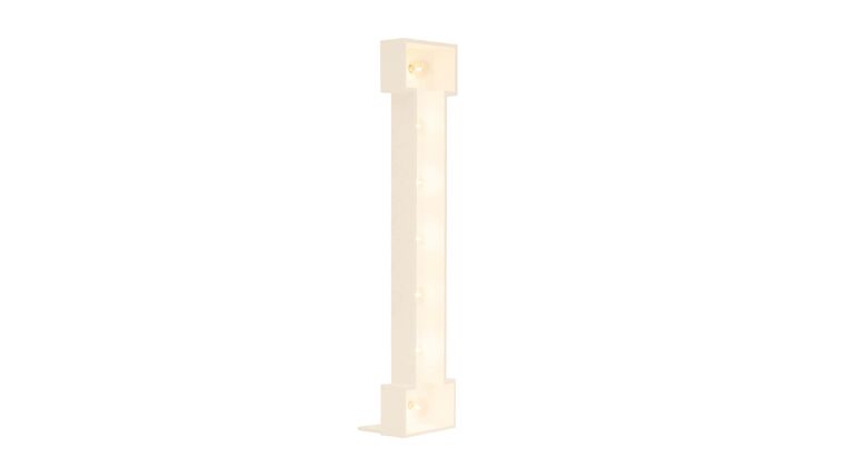 3′ Wood Marquee Letter – White – “I” | Rental 3′ Wood Marquee Letter – White – “I” | Rental