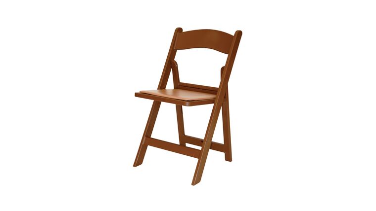Tuscan Padded Chair – Brown – Resin | Rental