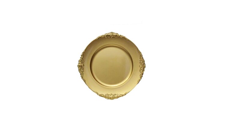 Gold Vintage – Charger Plate | Rental