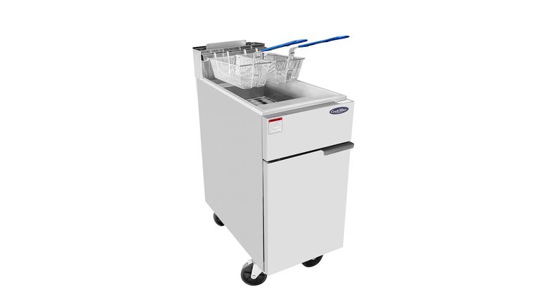 40lb Deep Fryer Propane Standing Two Basket | Rental