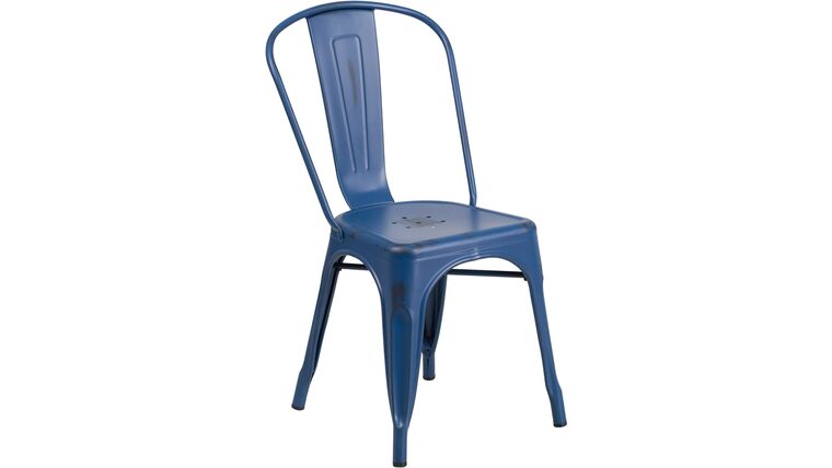 Bistro Chair – Distressed Antique Blue | Rental