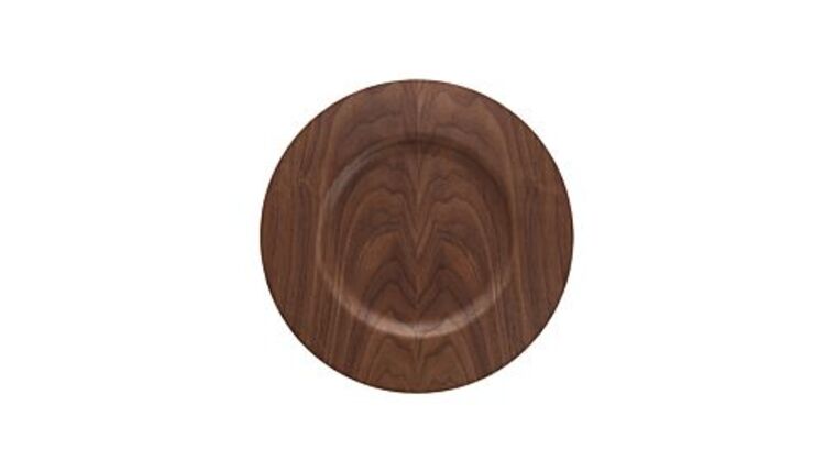 Walnut Charger Plate | Rental
