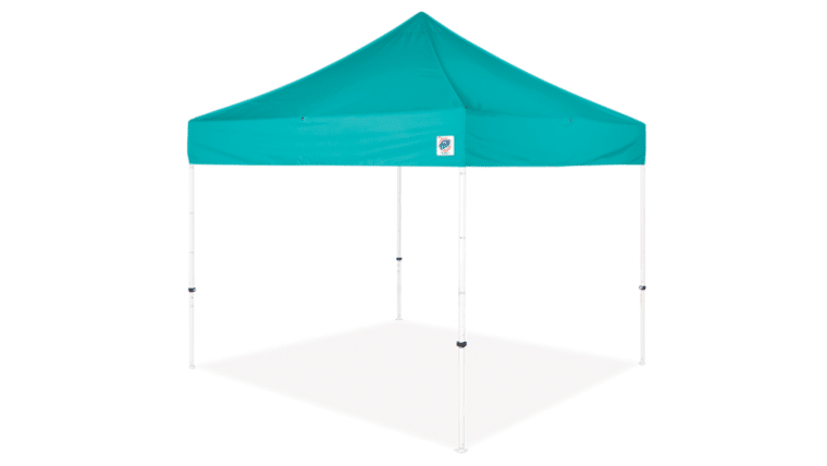 10′ x 10′ Commercial Pop Up Tent – Turquoise | Rental