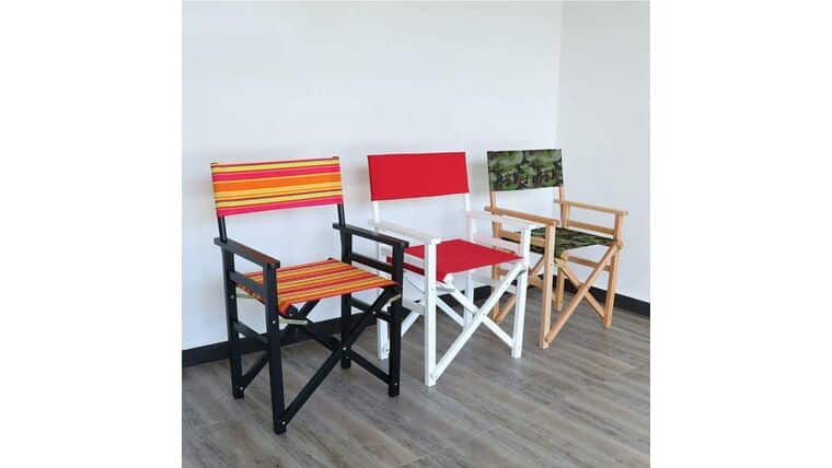 Directors Chair Canvas - Top & Bottom - Camouflage | Rental