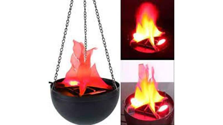 Flame-Fire Effect In Hanging Bowl | Rental