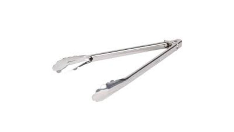 12″ Stainless Steel Tongs | Rental