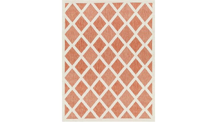 Georgina Area Rug Rental | 6.9 x 9 | Orange | Rental Georgina Area Rug Rental | 6.9 x 9 | Orange | Rental