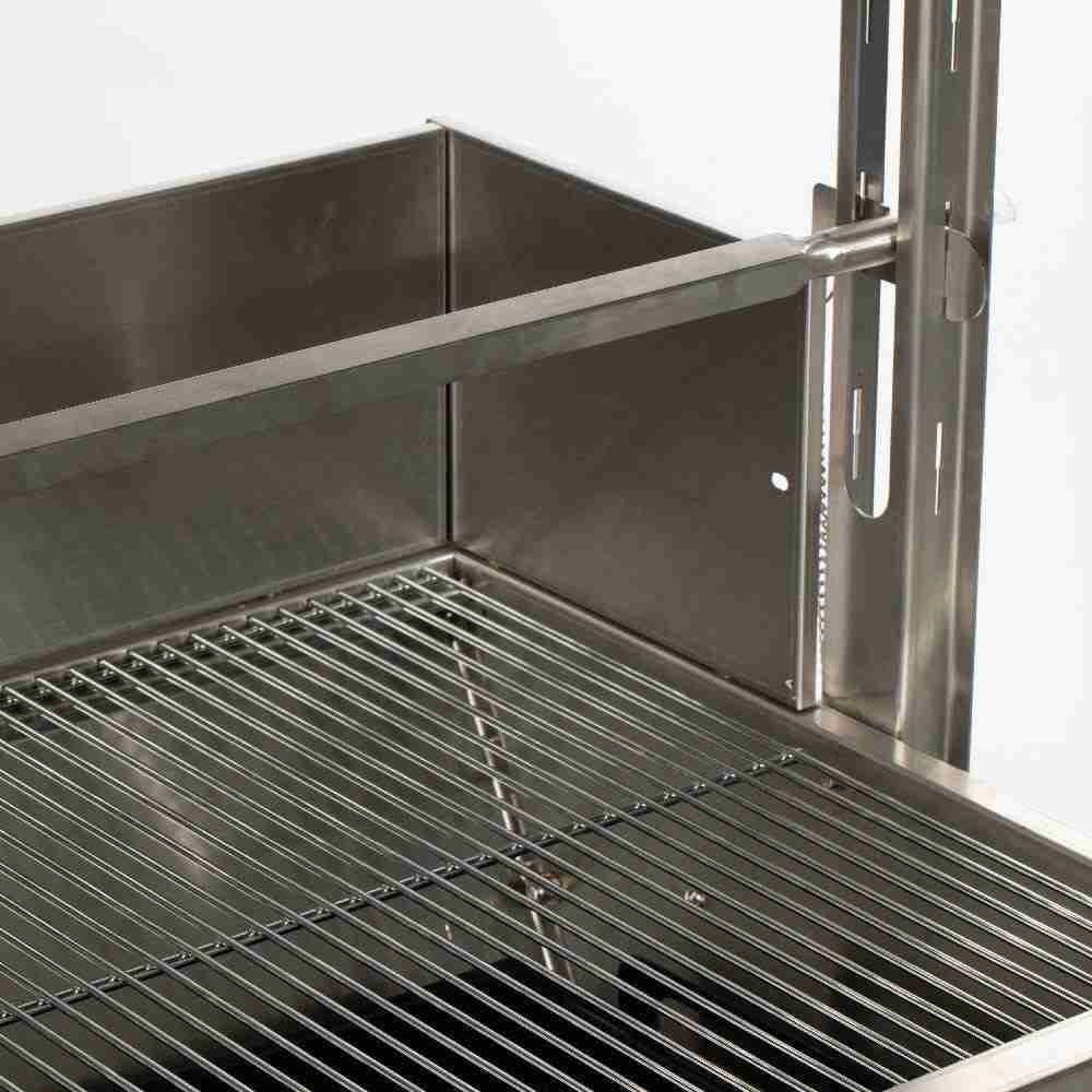 TITAN GREAT OUTDOORS Ash & Ember 25W Stainless Steel BBQ Rotisserie Grill with High Efficiency Windscreen, 4 RPM Rotation Speed, Rated 125 LB for Large Game, Portable Electric Outdoor Roaster : Patio, Lawn & Garden | Rental