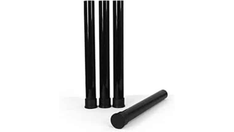 Table Riser – 16″ x 1.25″ Black PVC Table Riser Leg | Rental