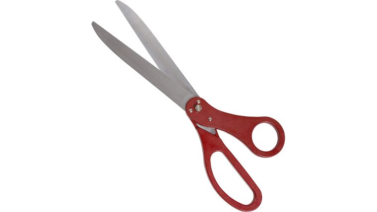 25″ Deluxe Grand Opening Scissors – Maroon | Rental
