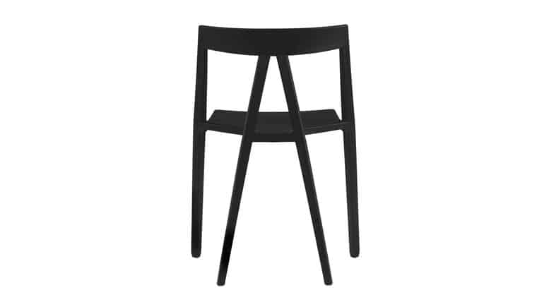 Milan Resin Chair – Black | Rental