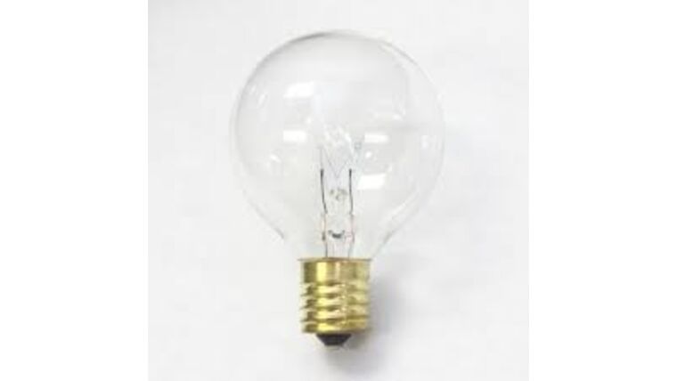 Light Bulb – G50 – 7W – 130V – Transparent Clear Incandescent | Rental