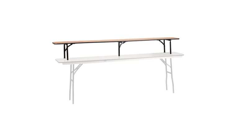 Table Riser – Rectangle – 8′ x 18″ x 12″ Wood Bar Top Riser | Rental