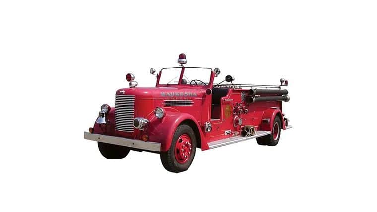 Classic Open Cab Fire Truck | Rental