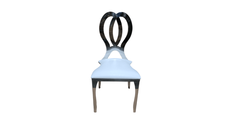 Emma Infinity Chair – Chrome | Rental