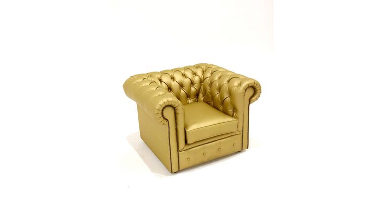 Chesterfield Armchair – Gold | Rental Chesterfield Armchair – Gold | Rental