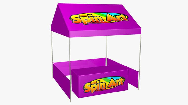 Package – Spin Art Tent | Rental