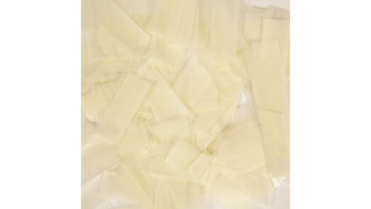 White Water-Soluble Rice Paper Confetti (1 LB) | Rental