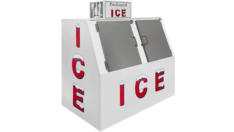 Double Door Ice Merchandiser | Rental