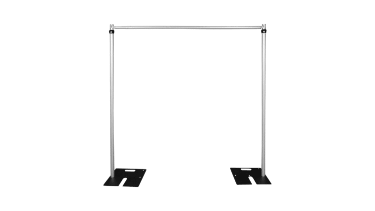 8′-14′ Adjustable Pipe And Drape Support (10′, 12′ And 14′ Button Stop) | Rental