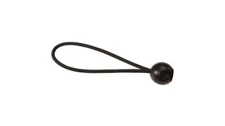 9″ Black Bungee Ball | Rental
