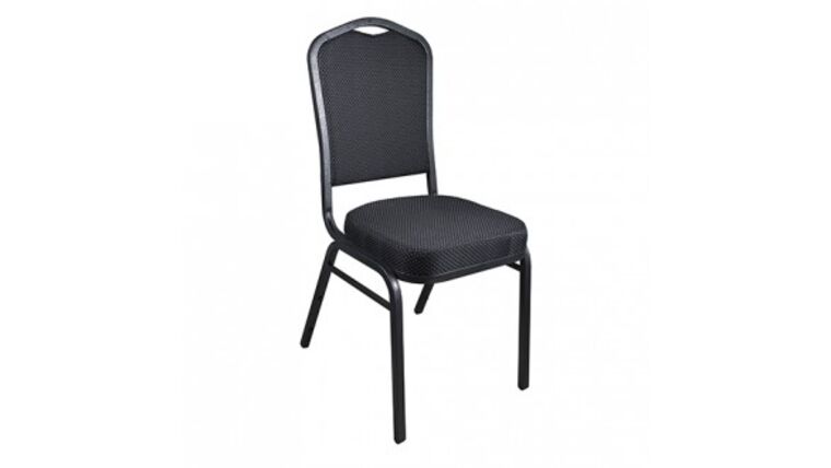 Banquet Chair – Black Cloth | Rental