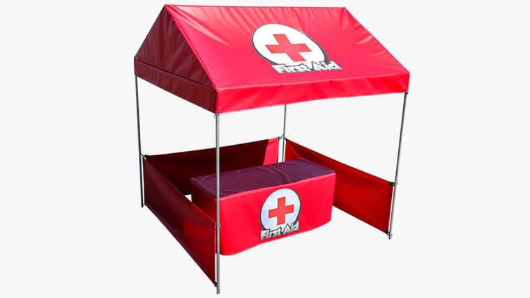 Package – First Aid Tent Package | Rental