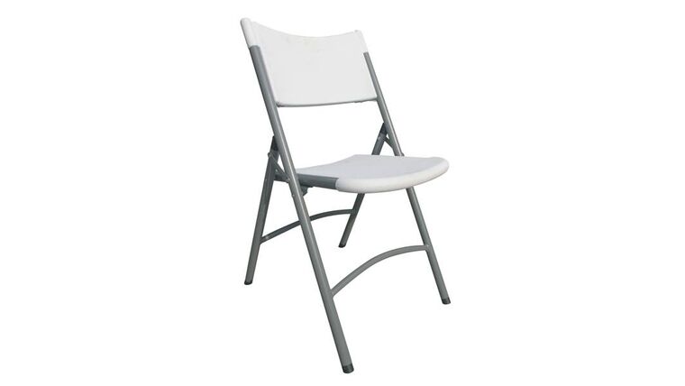 Lifetime Commercial Chair – White | Rental