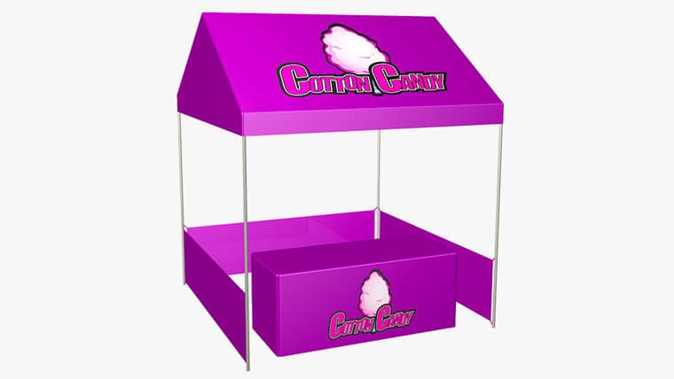 Package – Cotton Candy Tent Package | Rental