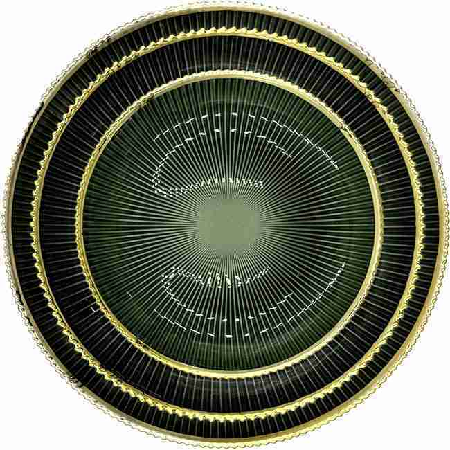 Deco – Glass Dinnerware in Green (Item # 0405) | Rental Deco – Glass Dinnerware in Green (Item # 0405) | Rental