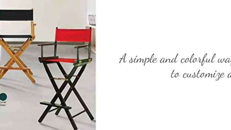 Directors Chair Canvas – Top & Bottom – Teal | Rental