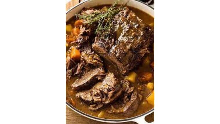 Beef Pot Roast Served With Hearty Beef Gravy | Purchase