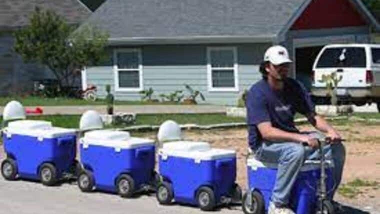 Ice Chest Racer Train Package | Rental