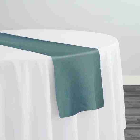 Premium Poly (Poplin) Table Runner in Shamrock 1311 | Rental