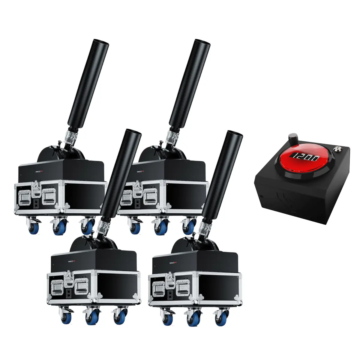 Stadium Shot III Confetti Cannon Package (4 Pack) | Rental