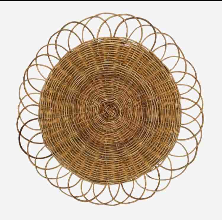 Sunflower Rattan Placemat | Rental Sunflower Rattan Placemat | Rental