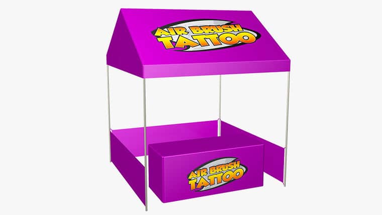 Package – Airbrush Tattoo Tent | Rental