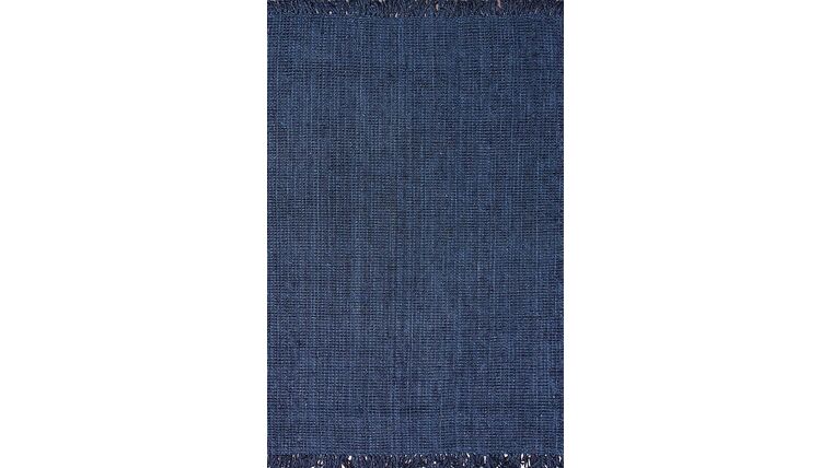 Loop Jute Rug | 5′ x 7′ 6″ | Navy Blue | Rental Loop Jute Rug | 5′ x 7′ 6″ | Navy Blue | Rental