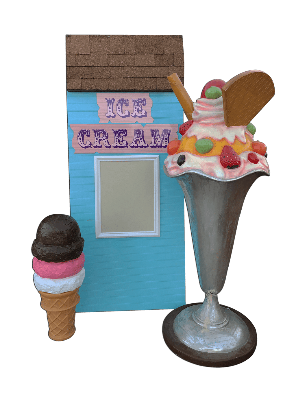 Ice Cream Store Front Package | Rental Ice Cream Store Front Package | Rental