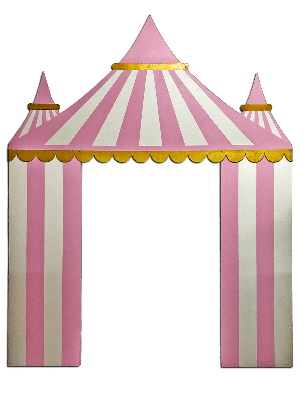 Light Pink Circus / Carnival Tent Backdrop | Rental Light Pink Circus / Carnival Tent Backdrop | Rental