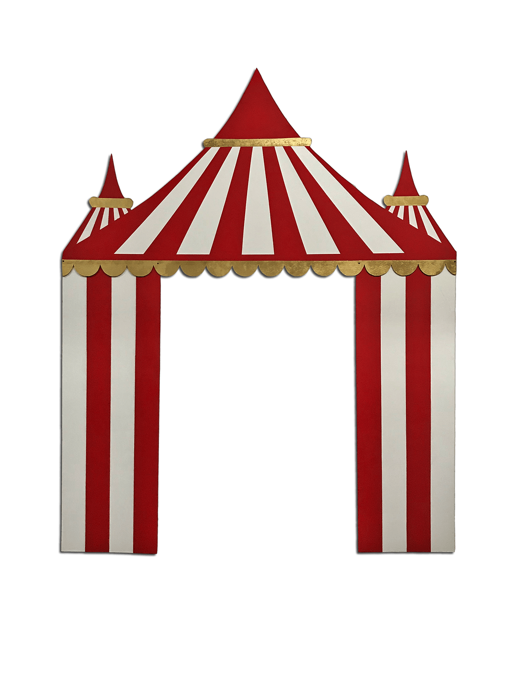 Red Circus / Carnival Tent Backdrop | Rental Red Circus / Carnival Tent Backdrop | Rental