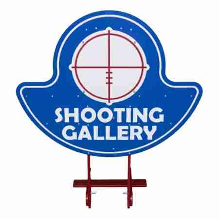 Shooting Gallery 5 Shield Carnival Game Accessory | Rental