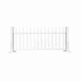 White Fence 8’L x 42″H | Rental