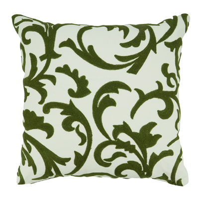1052 Crewel Work Design Pillow | Rental 1052 Crewel Work Design Pillow | Rental
